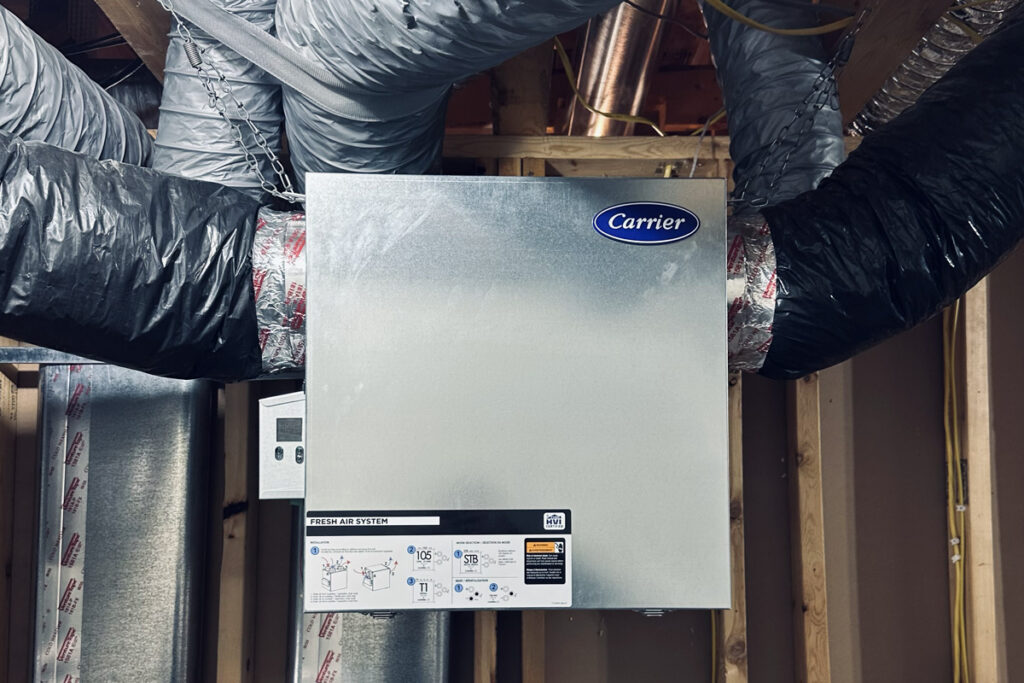 Carrier air exchanger